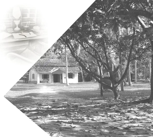 Exterior view of the Martin Wickramasinghe Folk Museum in Koggala
